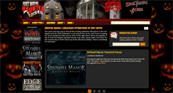 Desktop Screenshot of fortwaynehauntedhouses.com